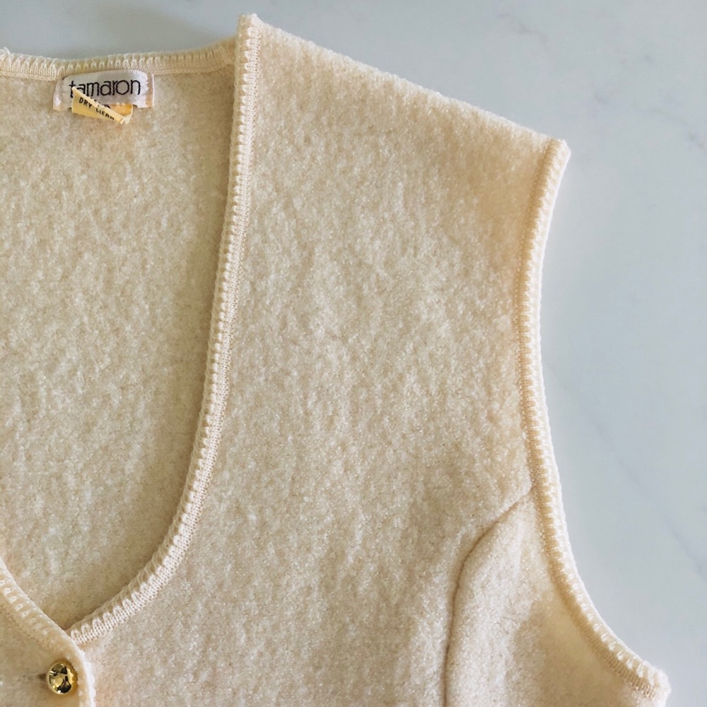 Vintage Tamaron Medium Weight Wool Vest - Picture 6 of 7